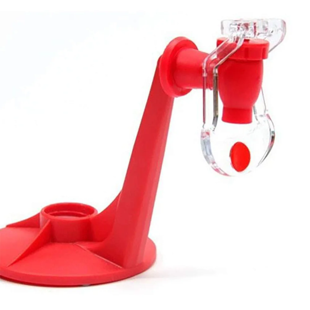 Inverted Cola Drinking Water Dispenser Manual Drink Machine Beverage Bottle Holder Party Bar Kitchen Gadgets Red Colorful |