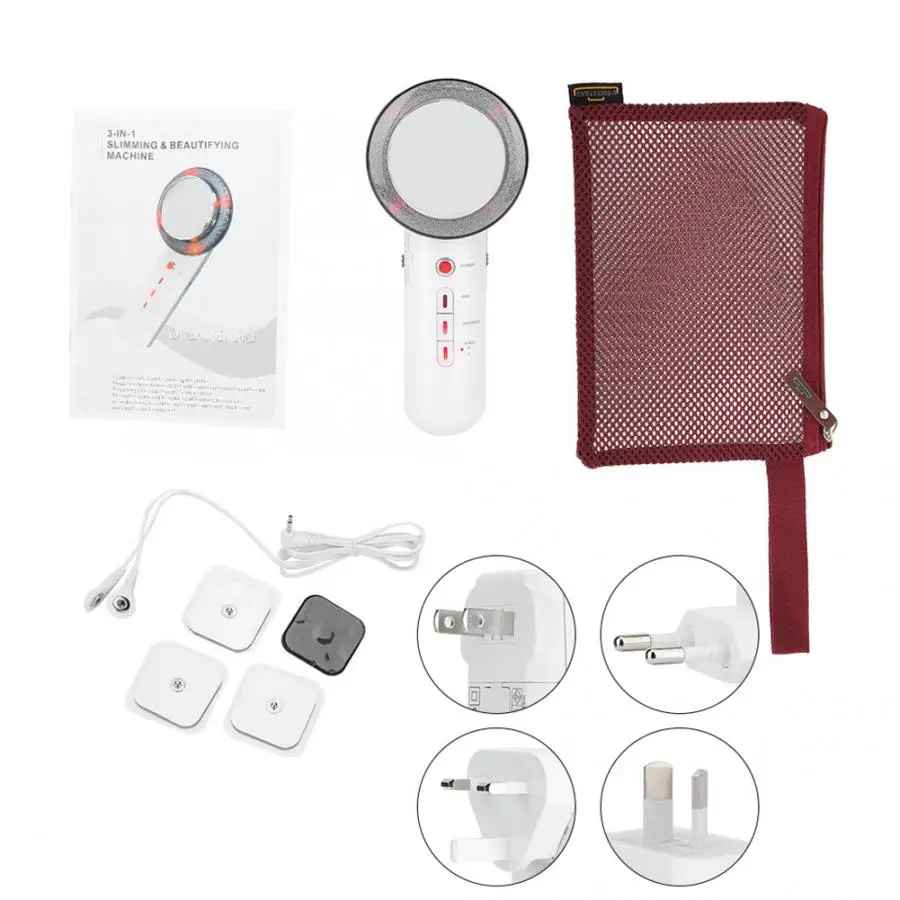 

Massager Ultrasound EMS Infrared Body Slimming Massager Weight Loss Fat Burner Ultrasonic Therapy Massage Relaxation