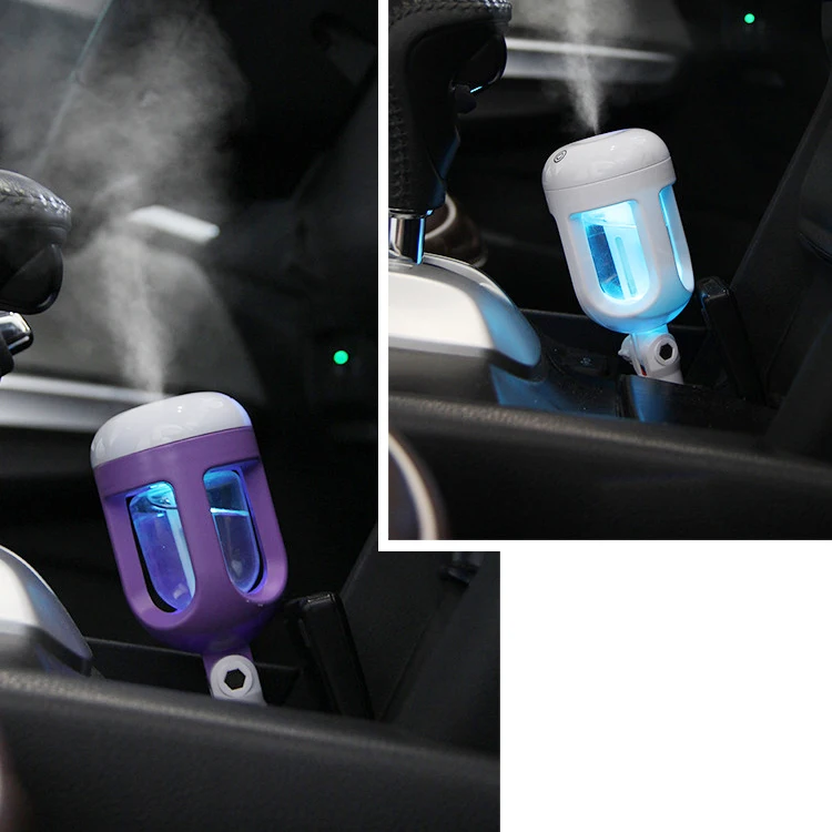 Car Aroma Diffuser Humidifier Portable Mini Car Aromatherapy Humidifier