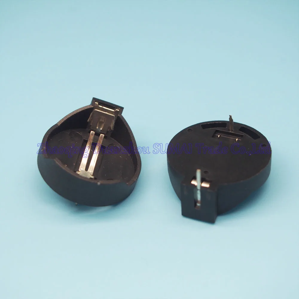 30pcs/lot 3v Button Battery Holder Computer Motherboards Battery Holder