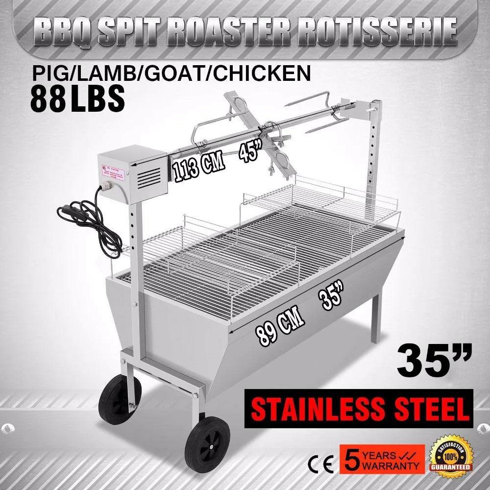 

VEVOR Factory 40KG Stainless Lamb / Trotter / Goat Roaster