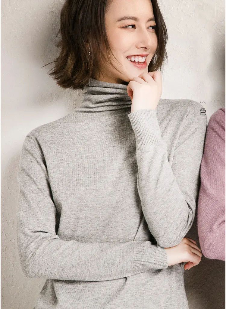 Korean Sweater Turtleneck Street Wear Outfit OG0702