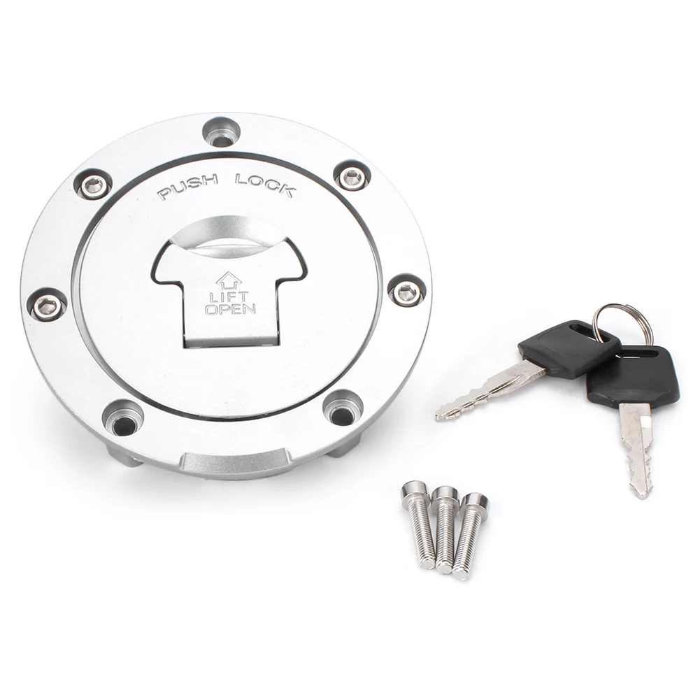 Universal Fuel Gas Tank Cap Cover Lock w/ Key 7 Holes for Honda ST1300