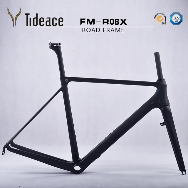 Best price at $404 Cheap In stock 2017 cheap full carbon fiber bicycle frame T800 racing bike frameset carbon bike frame V brake/X brake EMS free