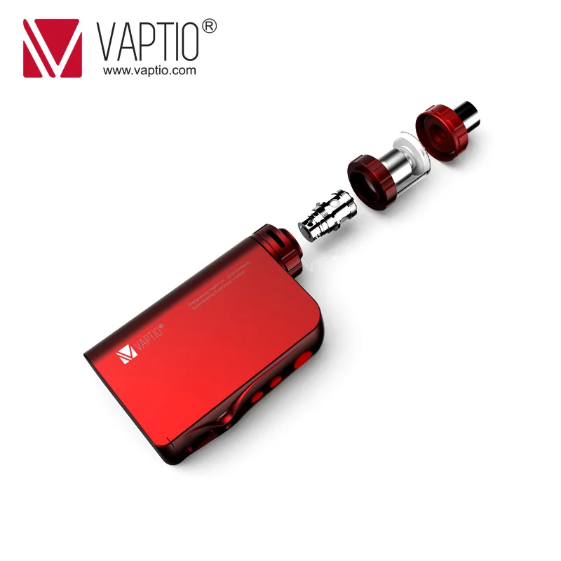 Günstig 100W Vape Mod kit Original Vaptio P3 GETRIEBE KIT mit 3000mAh Gebaut in batterie 510 Gewinde mod   kapazität 2,0 ml