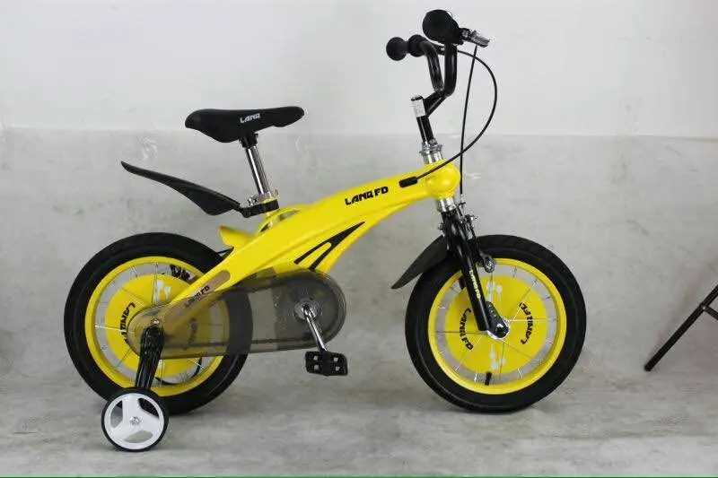 

14inch LAN Q Kids bicycles Magnesium alloy bike disc brakes bicycle 14inch bike