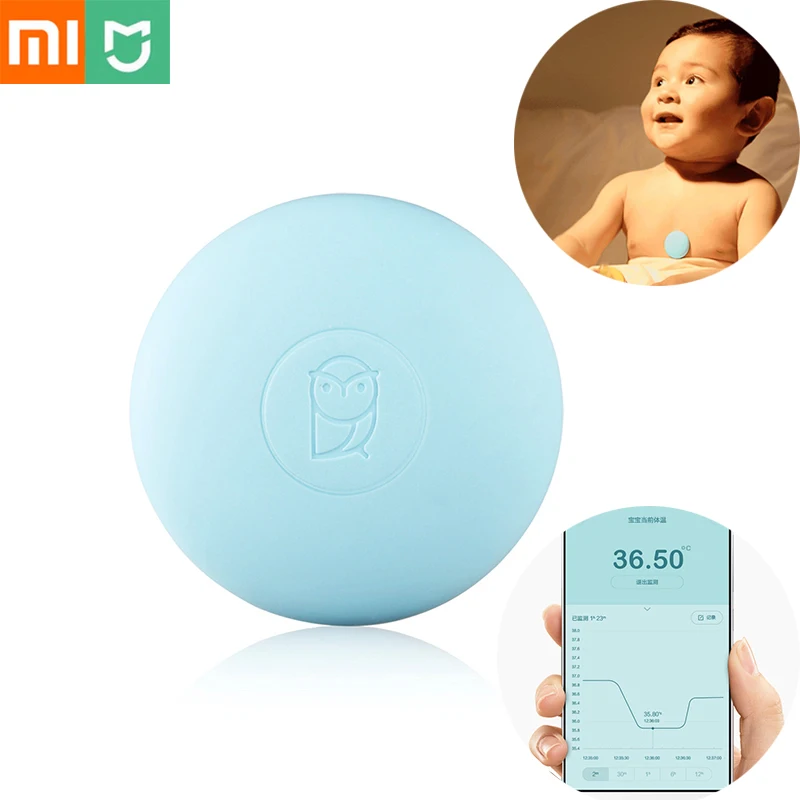 

Xiaomi Miaomiaoce Baby/Adult Digital Thermometer Smart Clinical Thermometer High-Temprature Alarm APP Bluetooth Monitor