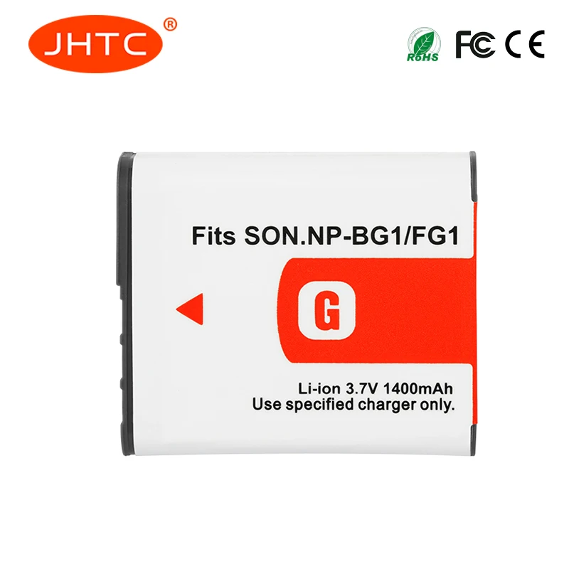 JHTC 1Pcs 1400mAh NP-BG1 NP BG1 Battery For SONY Cyber-shot DSC-H3 DSC-H7 DSC-H9 DSC-H10 DSC-H20 DSC-H50 DSC-H55 DSC-H70 JHTC 1Pcs 1400mAh NP-BG1 NP BG1 Battery For SONY Cyber-shot DSC-H3 DSC-H7 DSC-H9 DSC-H10 DSC-H20 DSC-H50 DSC-H55 DSC-H70
