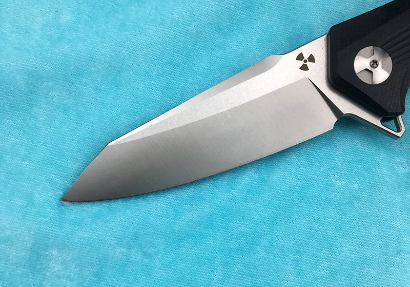LEMIFSHE JK3287-G10 Складной Нож С флиппером D2 стальное лезвие G10+ стальная ручка для кемпинга на открытом воздухе охотничий кухонный нож для фруктов инструмент для повседневного использования
