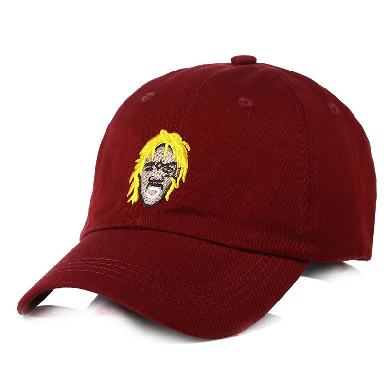 Гамбургер Вышивка Узор Бейсбол кепки s Snapback хип хоп черный кепки дизайнер шляпа для мужчин женщин козырек шапки Bone