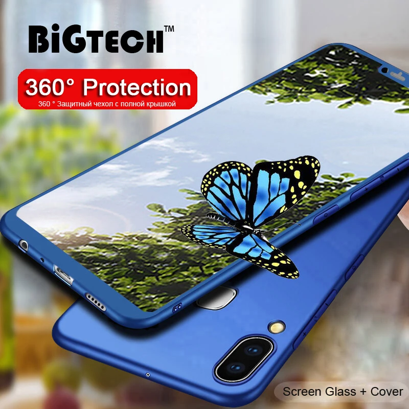 

360 Full Cover Phone Case for Huawei Honor 10 9 8 Lite 7A 7C 6C Pro 7X Matte Back Cover for Honor 8A 8C 8X View 10 20 Case Shell