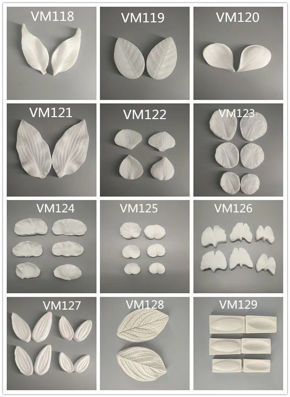 Лепесток Veiner силиконовые помадные формы для торта, сахарное ремесло силиконовые формы для украшения, шоколадные Инструменты для кексов, силиконовые формы для импрессии