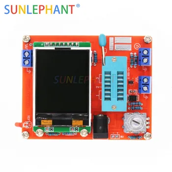 

TFT GM328 Transistor Tester Diode LCR ESR meter PWM Square wave Generator Assembled m328 transistor tester esr