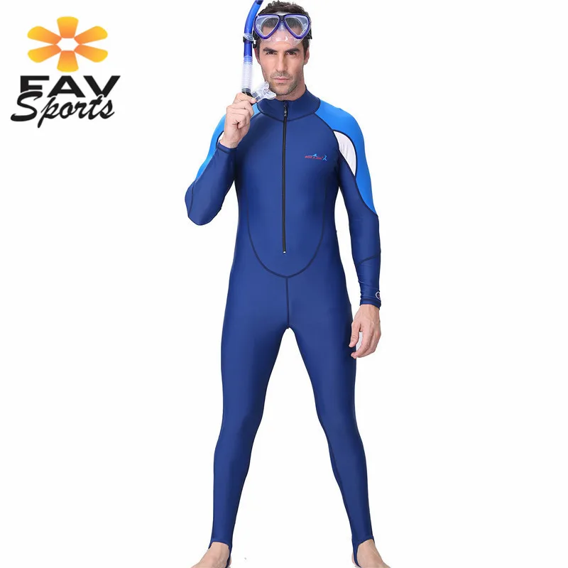 

Scuba Diving Suits Full Length Snorkeling Wetsuit Jacket mens Thermal Swimwear Surfing Rash Guard