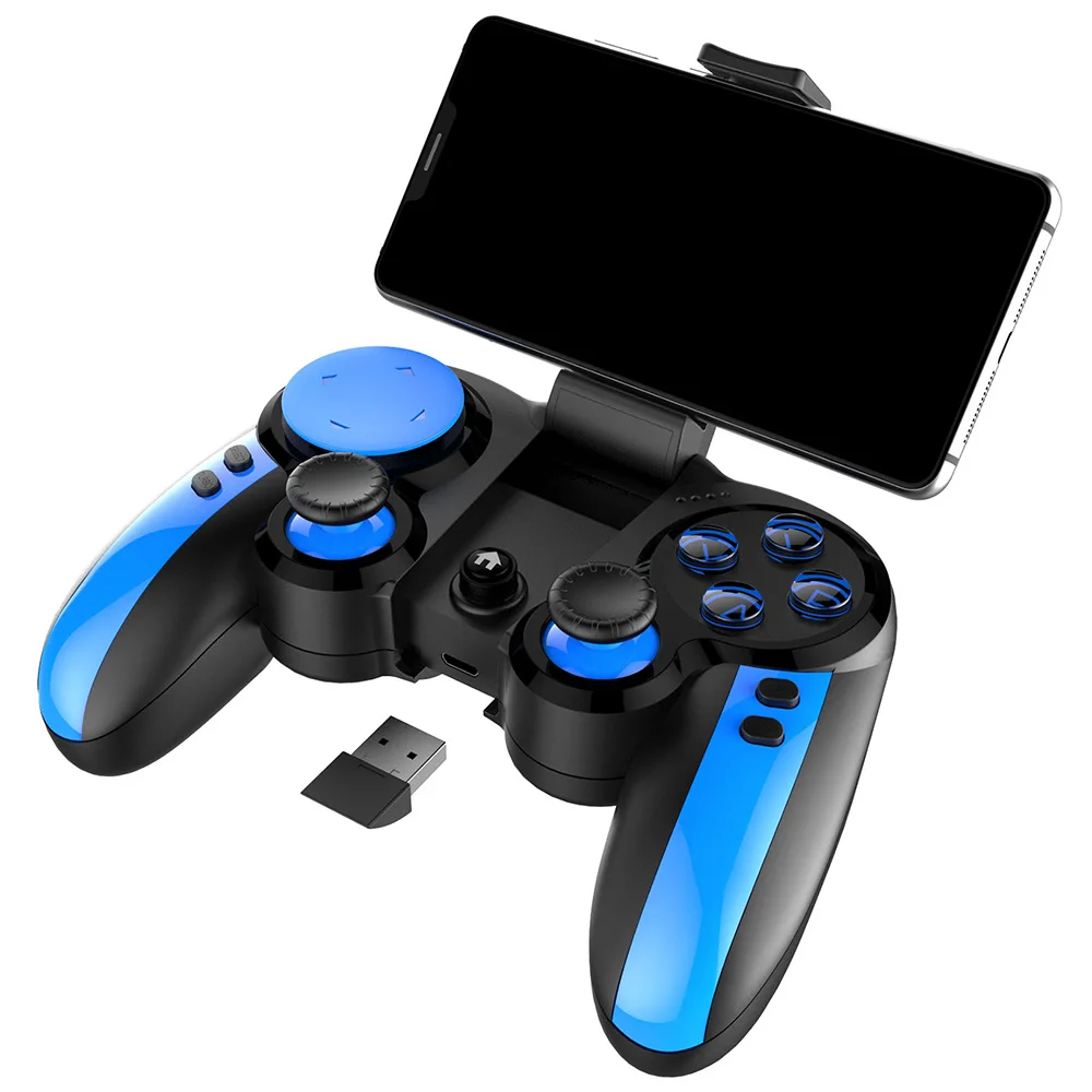 

iPEGA PG-9090 Gamepad Flexible Joystick Game Controller Bluetooth 2.4GHz Receiver Replaceable Cross Key for Smartphone TV Box PC