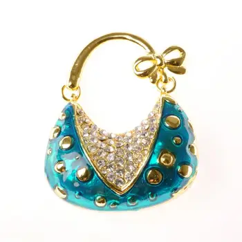 

Blue Jewelry USB Flash Drive Girl Gift Presentes Memory Stick 2.0 Pendrive 32GB Disk On Key 64GB Computer Pendrive 64GB 32GB