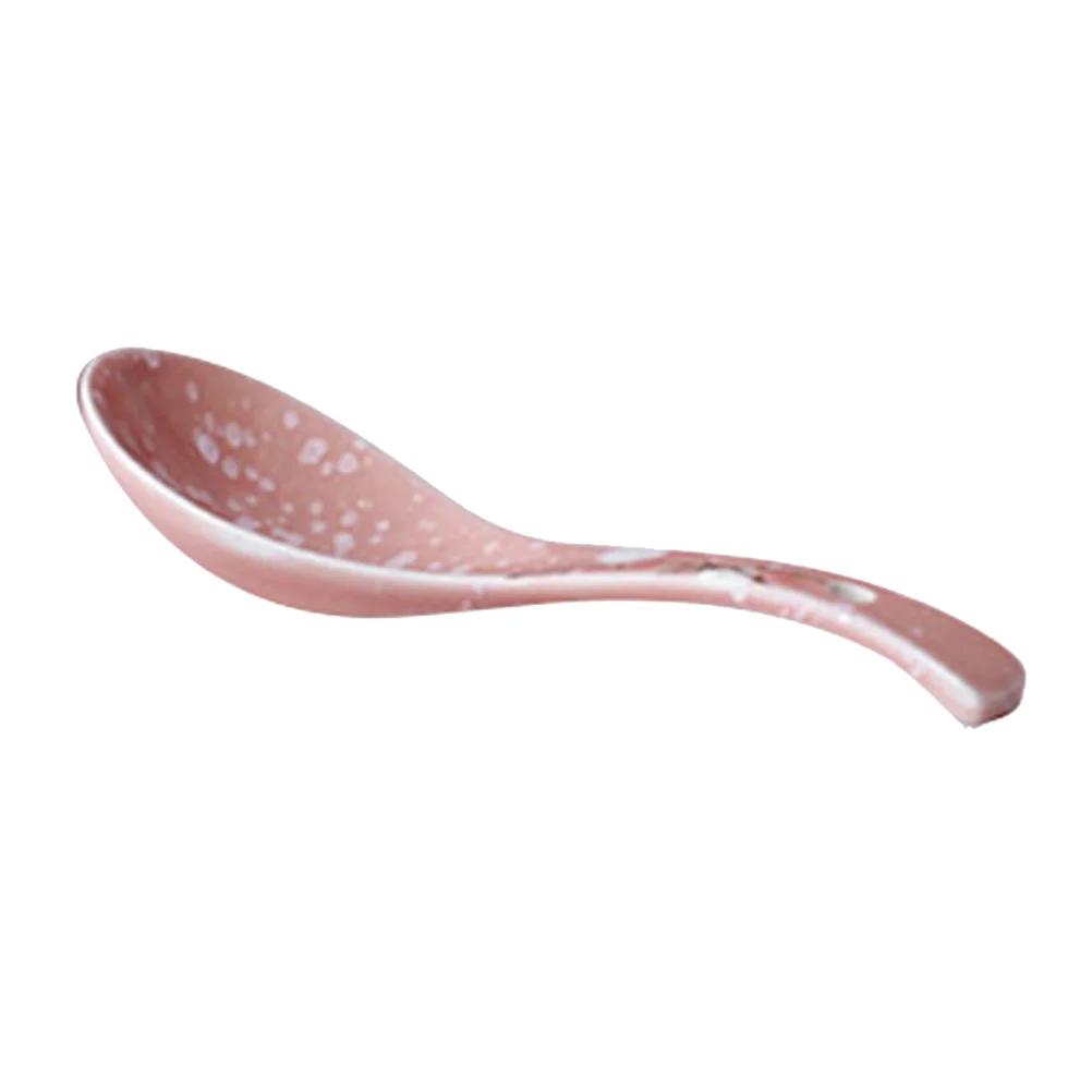 

1 pc Ceramic Spoon Underglaze Japanese Style Creative Tableware for Restaurant