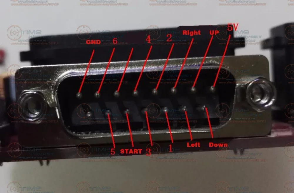 JAMMA к DB 15PIN Joypad Конвертация платы JAMMA CBOX конвертер с SCART выход для любой JAMMA аркадная игра PCB SNK материнская плата