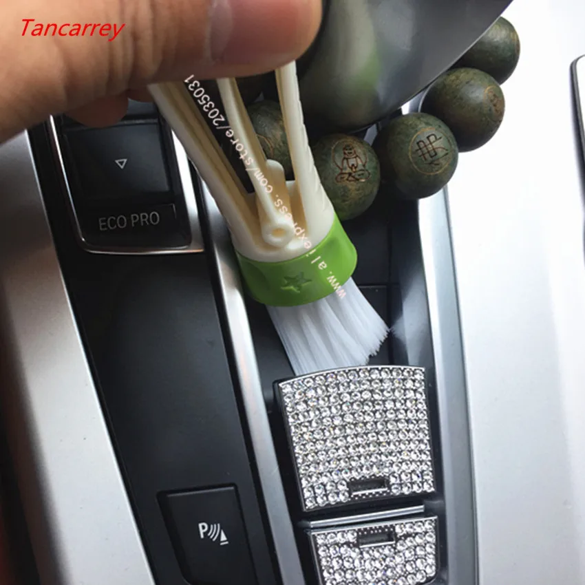 

Car Air Conditioner Vent Slit Cleaner Brush FOR focus 2 fabia kia sportage 3 grand vitara kia rio 2018 mercedes cla GLA GLC GLK
