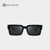 Женские прямоугольные солнцезащитные очки AEVOGUE, прозрачные брендовые дизайнерские очки унисекс в стиле ретро, квадратные коричневые UV400, ... ► Фото 1/6