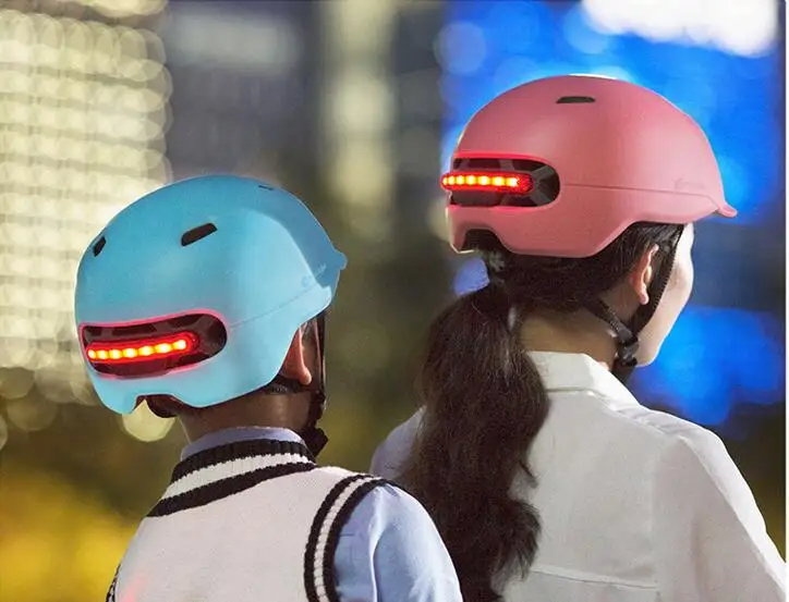 

Helmets for Electric Vehicles Men Smart Lighting Bicycle Scooter Balancer Battery Vehicle Safety Helmets for Women Riding