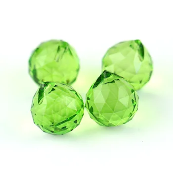 

200pcs 15mm Colorful Bright Crystal Balls Lamp Prism Luminaria Balls Free Shipping For Chandelier Lighting Decoration