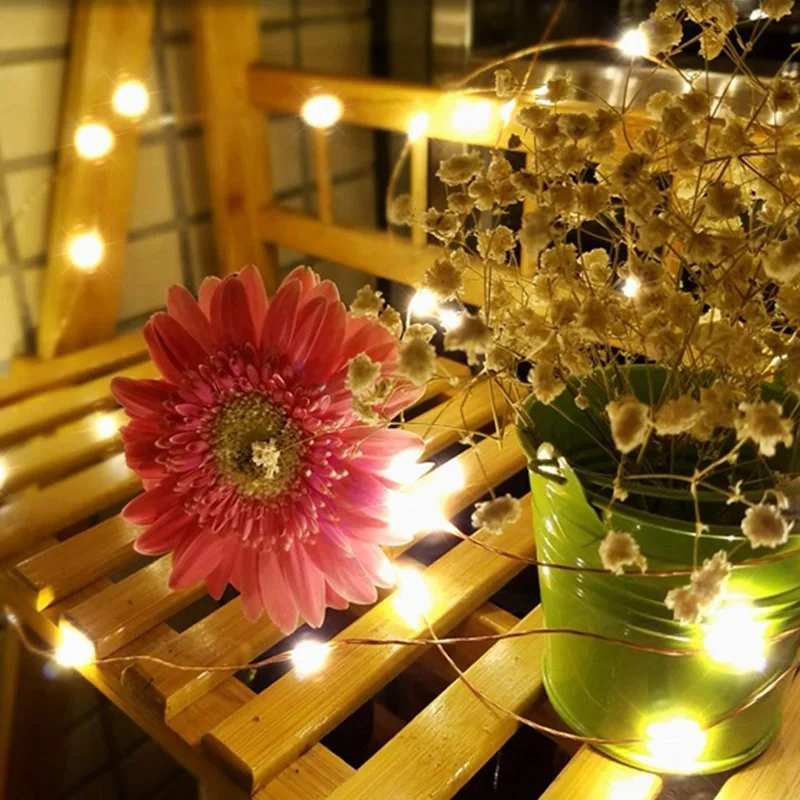 100 m 1000 Luzes Led Fio de Cobre Luz Cordas Fada Lâmpada para Decorações do Casamento do Natal do Jardim ao ar Livre à Prova d' Água para Casa 11 copper wire string light