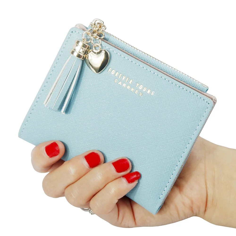 Luxury Brand Cute Mini Wallet Ladies Short Leather Wallets Womens Wallets And Purses Wallet Women Card 