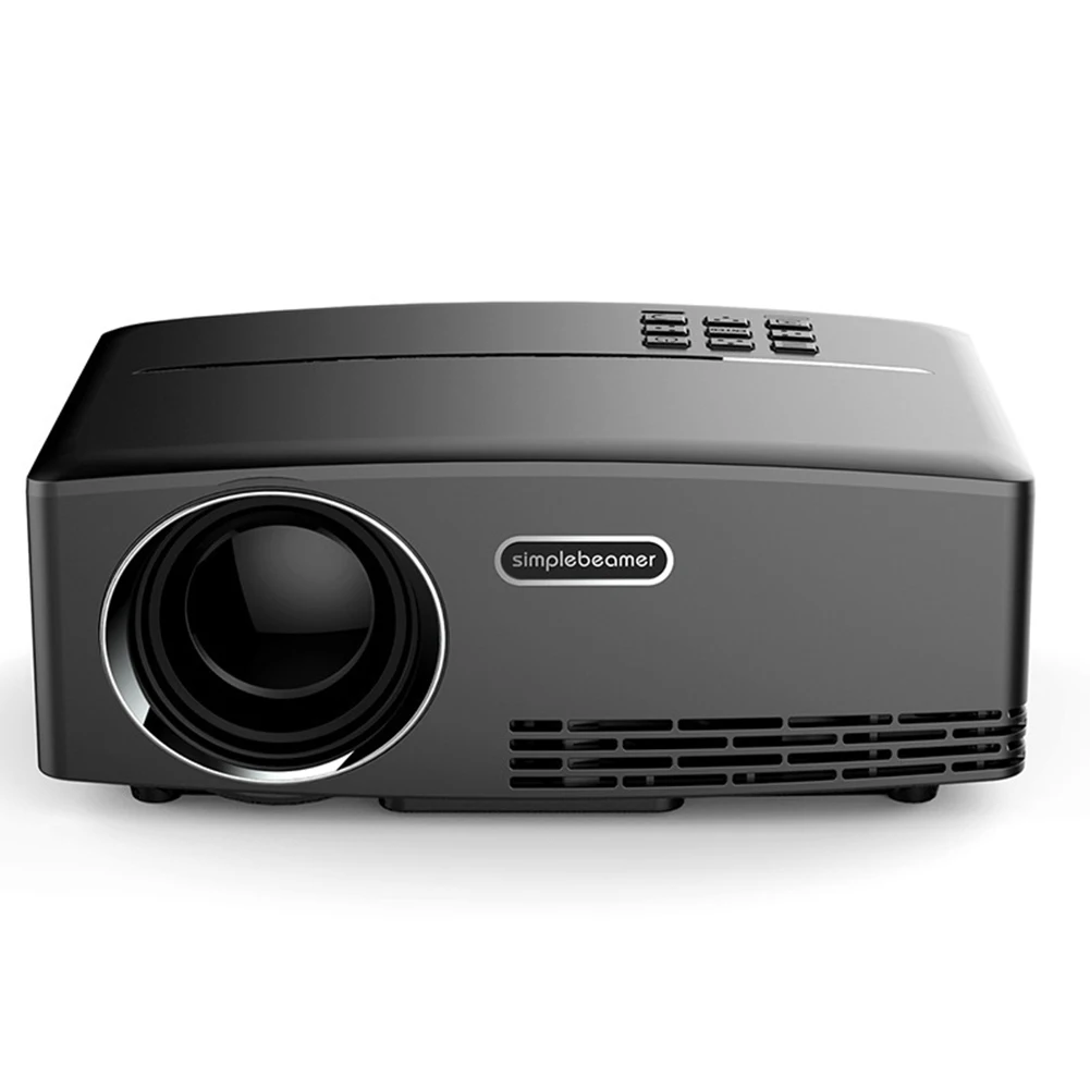 

Full HD Projector GP80 1920x1080P Android 6.0 WIFI LED MINI Projector for Home Theater Support 4K video Beamer