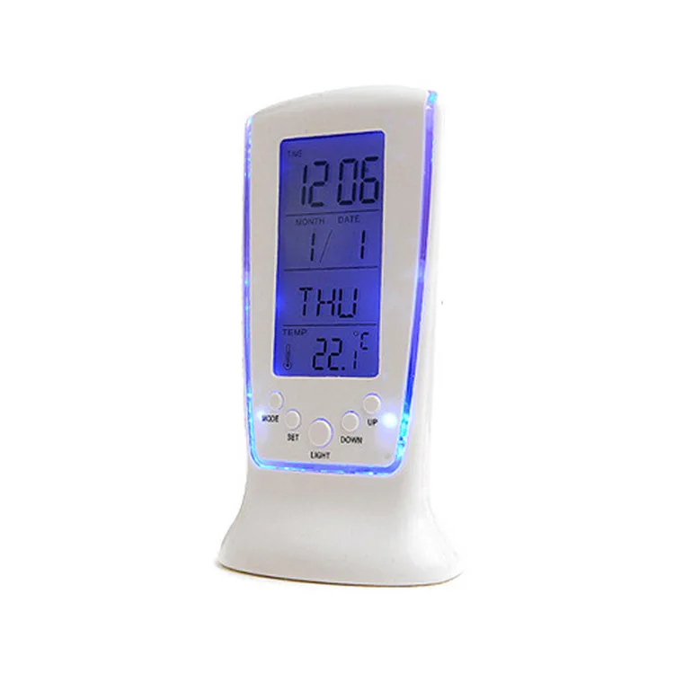 LED night light mini Multi function alarm clock Timepiece Music alarm