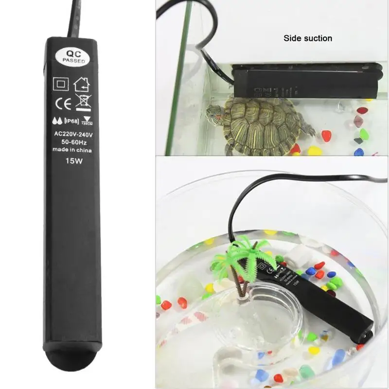 Buy Mini 25W Aquarium Heater Turtle Tank Heating Rod Anti explosion Temperature