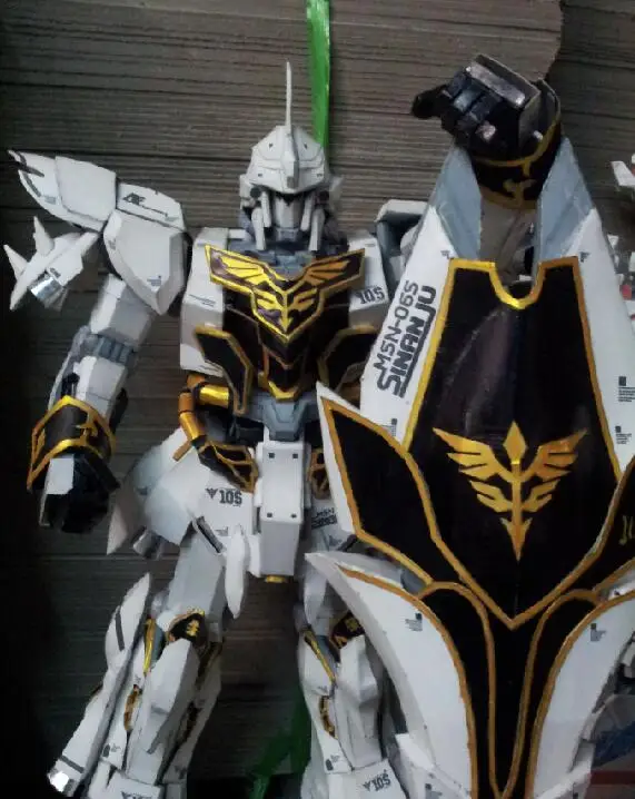 Модель бумаги Gundam UC MSN 06s sinanju в штате синьань|Картонные конструкторы| |