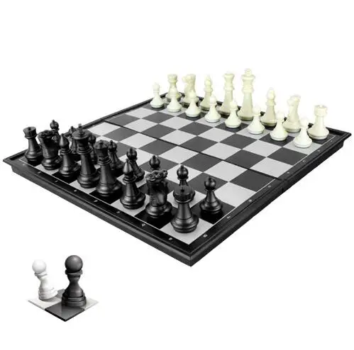 Черно белая доска для шахмат