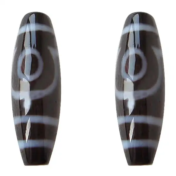 YYW Natural Tibetan Dzi Agata Stone Beads Women Men Jewelry Oval Two-eyed Two Tone Grade AAA 12x38mm Lucky Stone Beads цена YYW Natural Tibetan Dzi Agata Stone Beads Women Men Jewelry Oval Two-eyed Two Tone Grade AAA 12x38mm Lucky Stone Beads цены онлайн