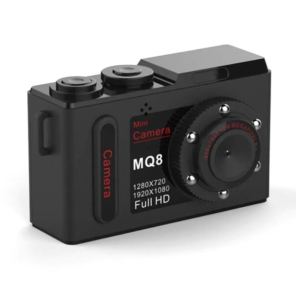 

MQ8 HD 1080P Mini Camera Infrared Night Vision Portable Small Camera Mini DVR Digital Video Recorder
