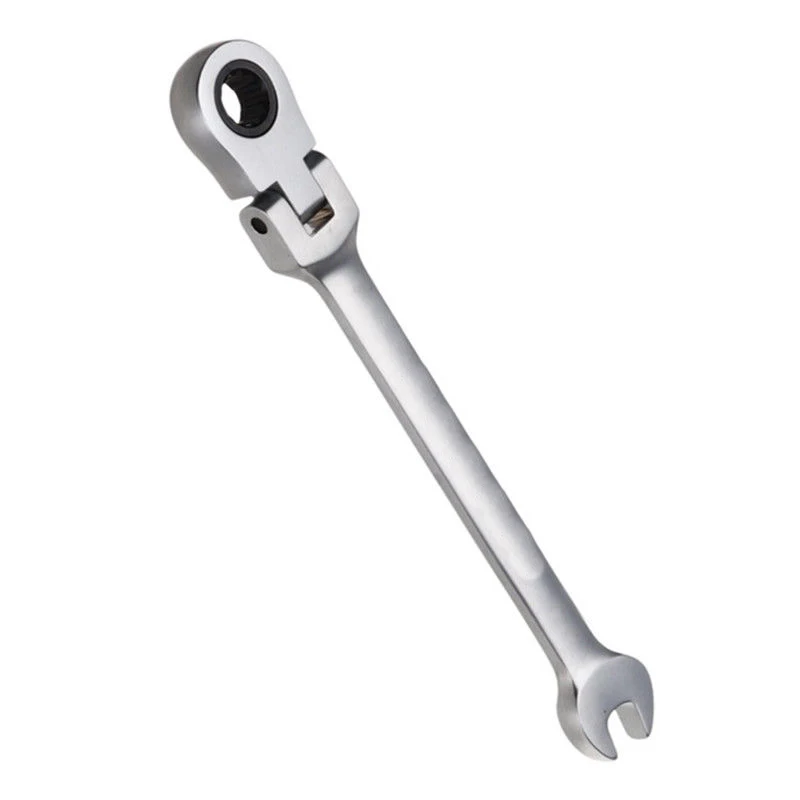 

Flexible Head Ratchet Metric Spanner Open End And Ring Wrenches Tool 8mm U7M3