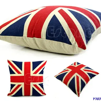 

Coussin decoratif Cover 16 Cases Union Jack britannique drapeau oreiller
