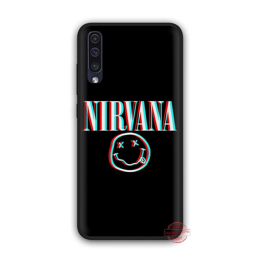 WEBBEDEPP Nirvana Kurt Cobain мягкий чехол для телефона для samsung A50s A40s A30s A20s A10s A60 A70 M10 M20 M30 M40 чехол s - Цвет: 5