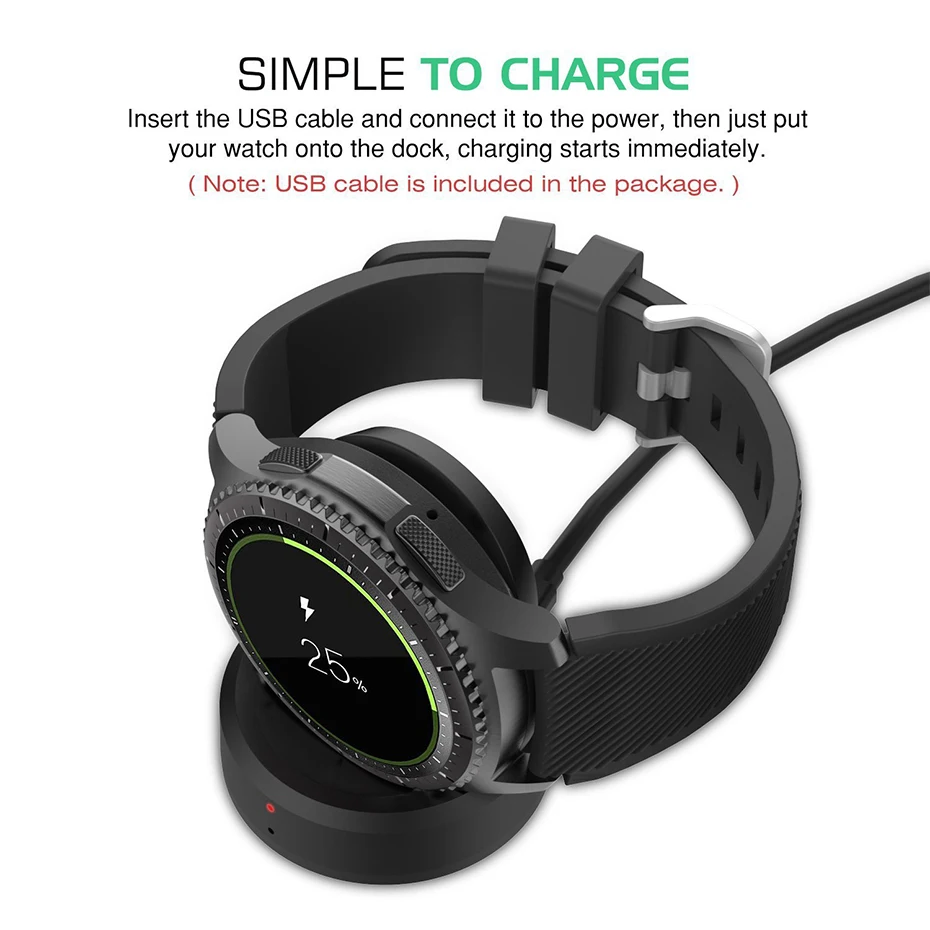 charging a smartwatch
