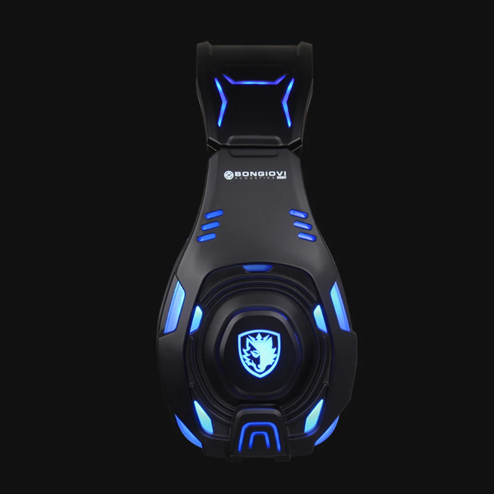 SADES Knight Pro BONGIOVI аудио игровая гарнитура USB Профессиональные наушники с