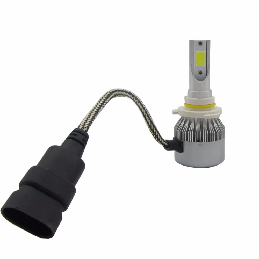 Fuxuan автомобиля Headllight H7 светодио дный H4 светодио дный лампы H1 H11 9012 9005 HB3 36 Вт 4600LM 6000 К туман свет 12 В/24 В авто фары лампы