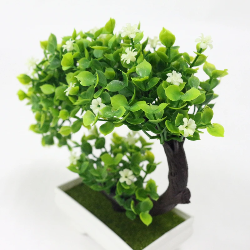 JAROWN Artificial Plants Fake Flower Bonsai Home Decoration Flores Simulation Plastic Potted Plant Wedding Decorations Gift (31)