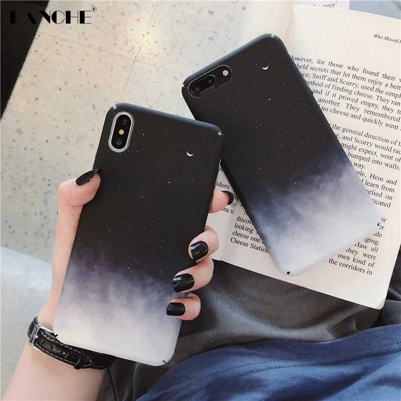 LANCHE Night sky Phone Case For Huawei P20 P30 Lite Mate 20 Pro Nova6 Hard PC On Honor lite 10 8X V10 V20 V30 |