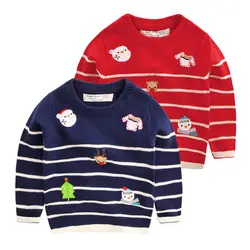 Уродливый Рождественский свитер Одежда для маленьких мальчиков свитер для младенцев Обувь для мальчиков зимняя одежда От 3 до 8 лет свитер