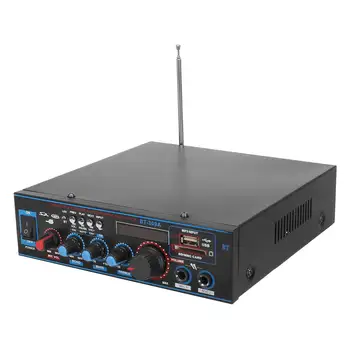

Car Home Amplifiers Audio bluetooth Amplifier Subwoofer Theater Sound System Mini Amplifier FM TF AUX MP3 Player Remote Control