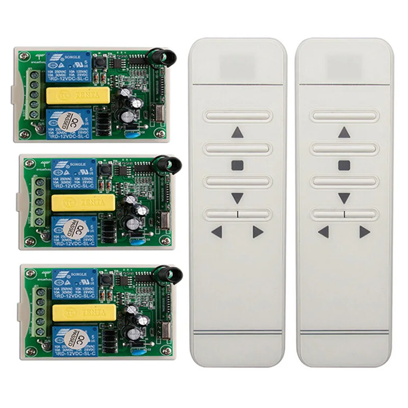 Трубчатый мотор двери гаража/проекционный экран/жалюзи AC 220 V RF беспроводной