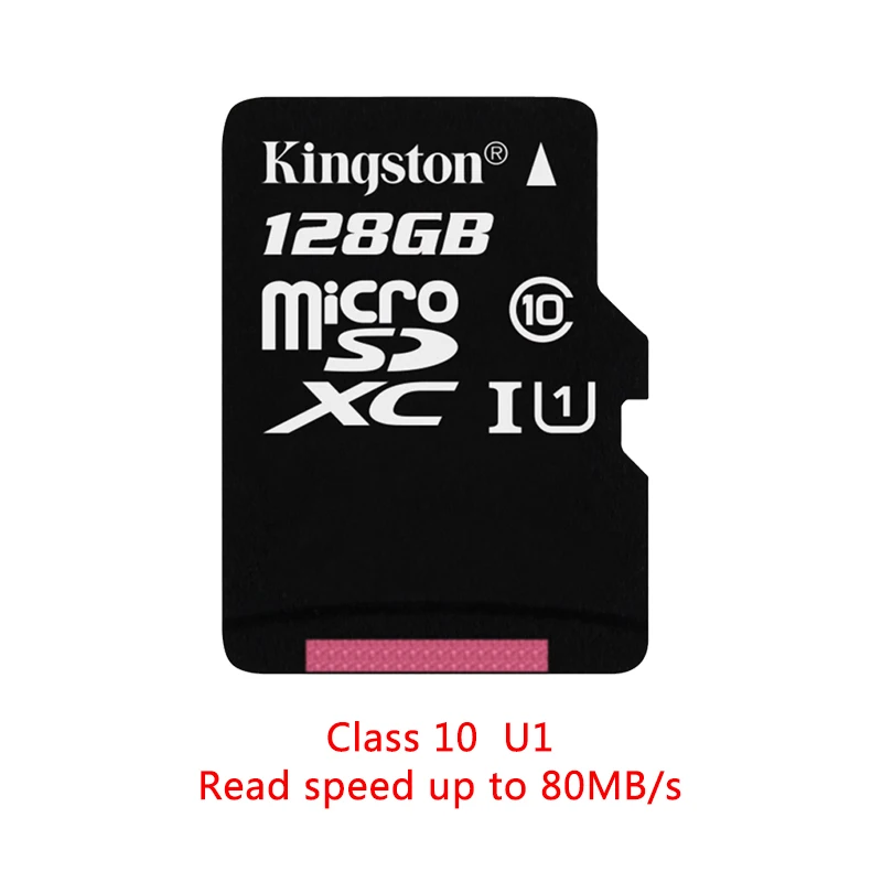 Kingston 16 Гб Micro SD карта класс 10 карт sd память 32 Гб мини SD карта 64 Гб TF карта UHS-I 128 Гб карта памяти для мобильного телефона - Емкость: 80MB U1 128GB