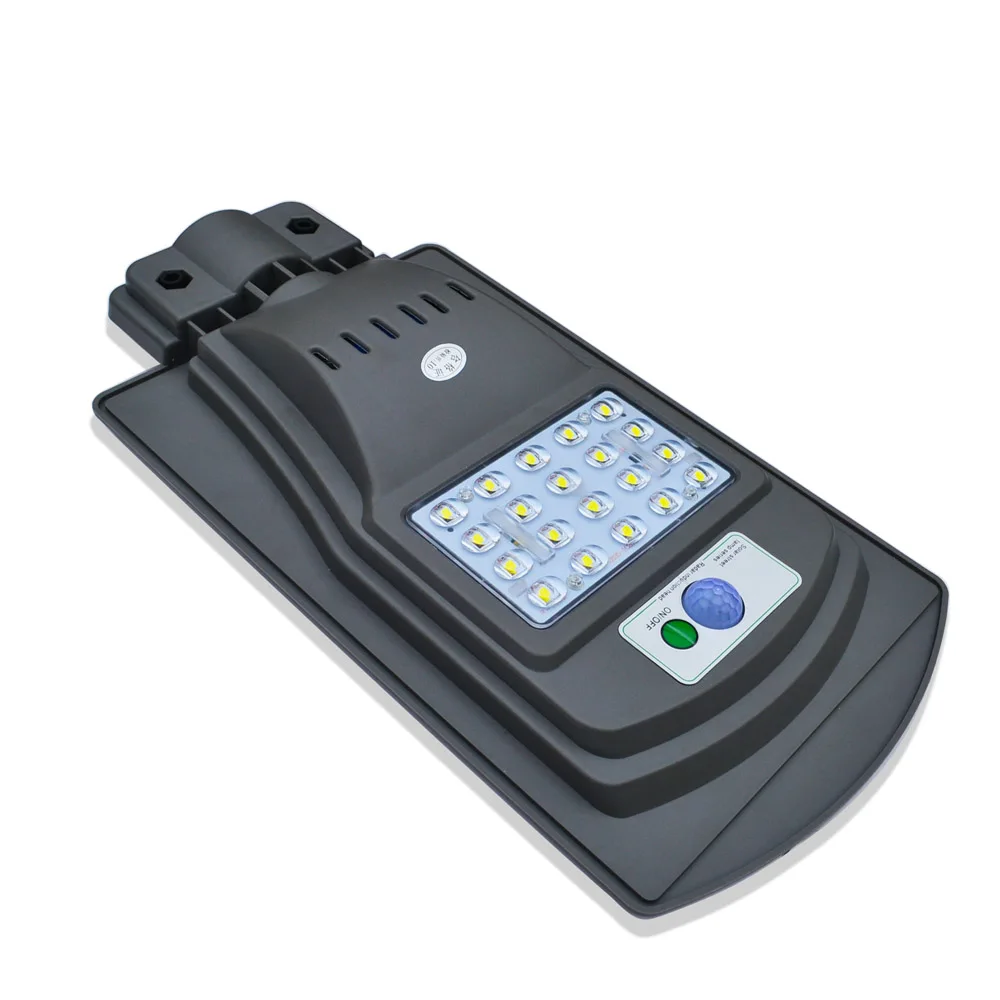 

Modern Simple Outdoor Waterproof 20W Solar Radar Sensor Light Control LED Street Lamp Wireless Porch Lights For Garden Courtyard