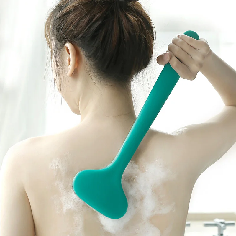 Hot Bath Brush Long Handle Scrubber Skin Massage Feet Rubbing Body For Back Exfoliation Brushes Bathroom Accessories | Дом и сад