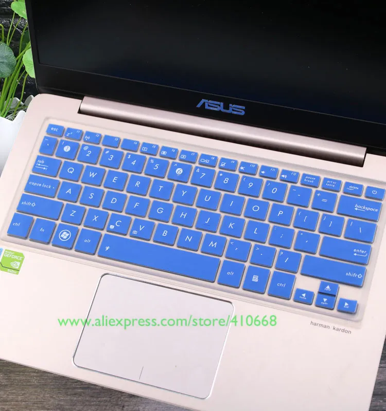 Мягкий ультратонкий ноутбук 14 дюймов 14 дюймов Чехол для клавиатуры ноутбука протектор кожи для ASUS ZenBook UX430UA UX430/VivoBook флип TP401CA